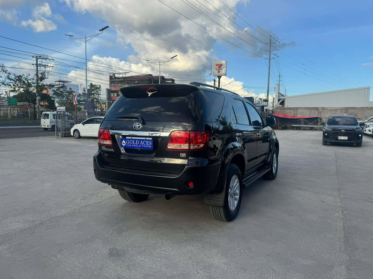 2008 TOYOTA FORTUNER 2.5L 4X2 AUTOMATIC TRANSMISSION Gold Aces Car Display Center