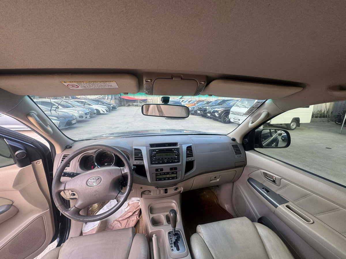 2008 TOYOTA FORTUNER 2.5L 4X2 AUTOMATIC TRANSMISSION Gold Aces Car Display Center