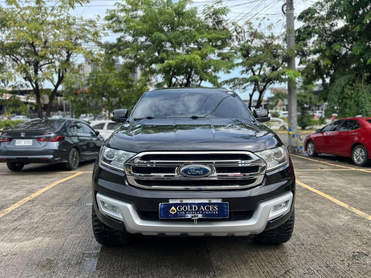 2016 FORD EVEREST TREND 4X2 2.2L DSL AUTOMATIC TRANSMISSION Gold Aces Car Display Center