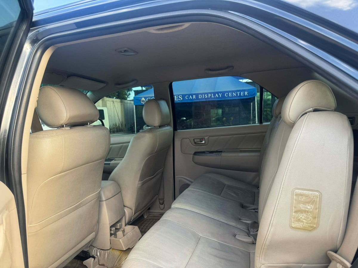 2008 TOYOTA FORTUNER 2.5L 4X2 AUTOMATIC TRANSMISSION Gold Aces Car Display Center