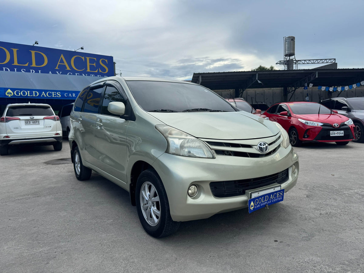 2012 TOYOTA AVANZA 1.3L E AUTOMATIC TRANSMISSION Gold Aces Car Display Center