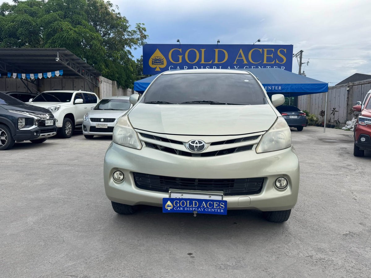 2012 TOYOTA AVANZA 1.3L E AUTOMATIC TRANSMISSION Gold Aces Car Display Center