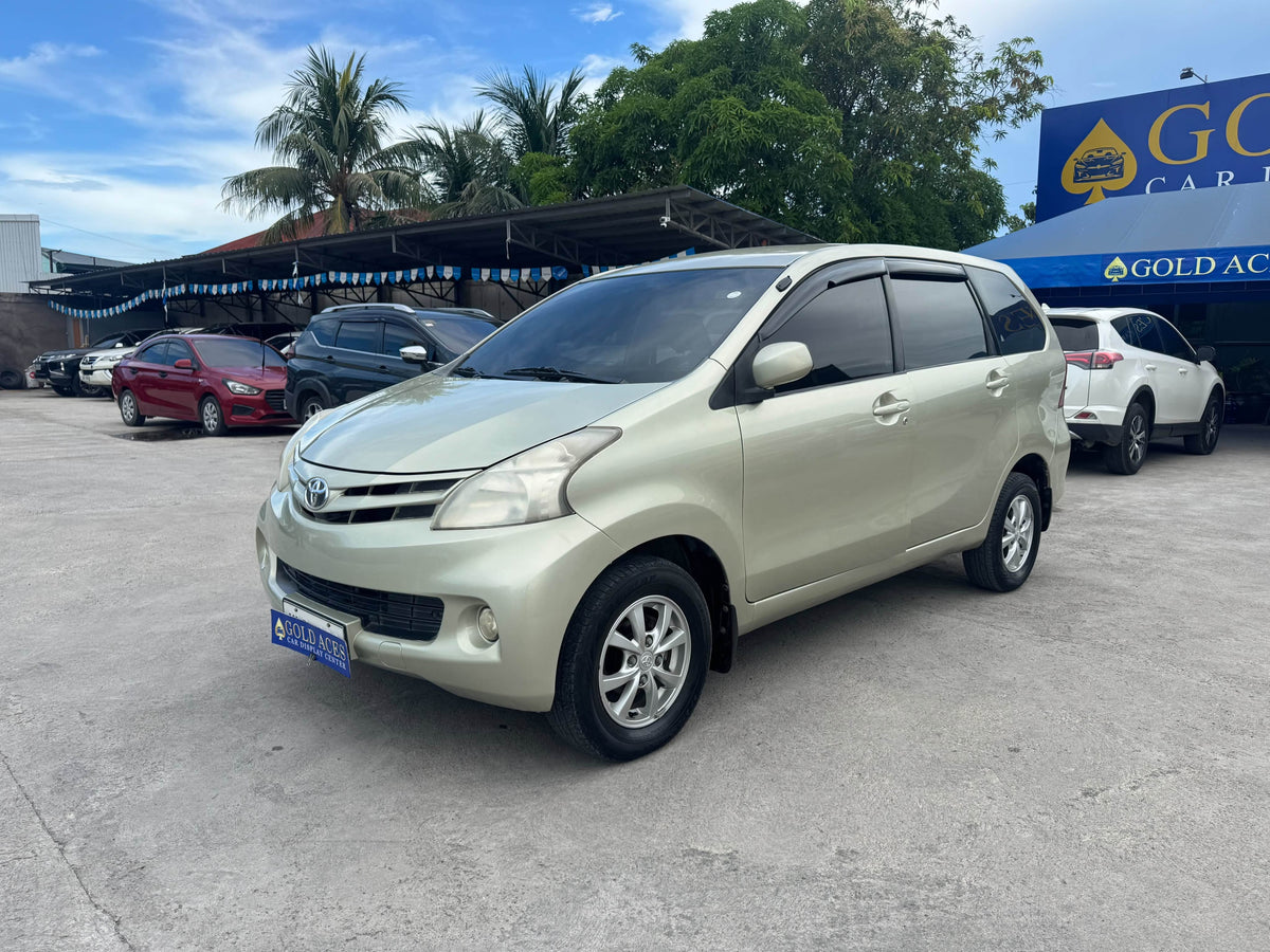 2012 TOYOTA AVANZA 1.3L E AUTOMATIC TRANSMISSION Gold Aces Car Display Center