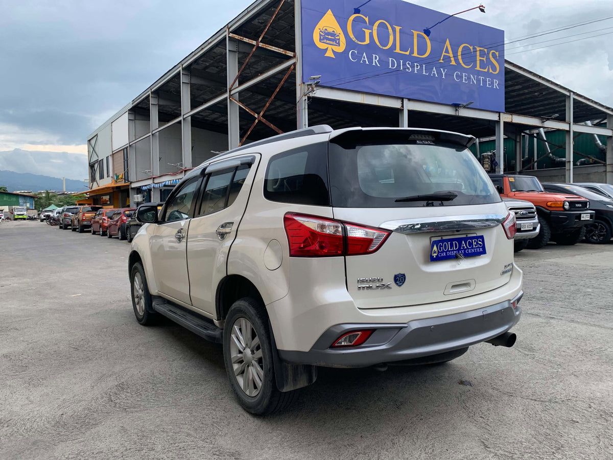 2018 ISUZU MUX LS 3.0L AUTOMATIC TRANSMISSION Gold Aces Car Display Center