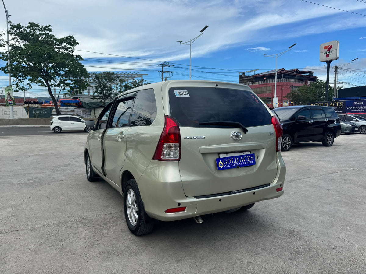 2012 TOYOTA AVANZA 1.3L E AUTOMATIC TRANSMISSION Gold Aces Car Display Center