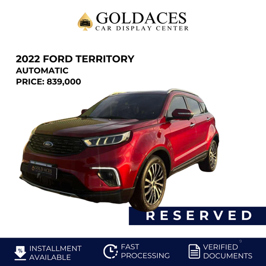 2022 FORD TERRITORY 1.5L TITANIUM  AUTOMATIC TRANSMISSION (19T KMS ONLY!) FORD