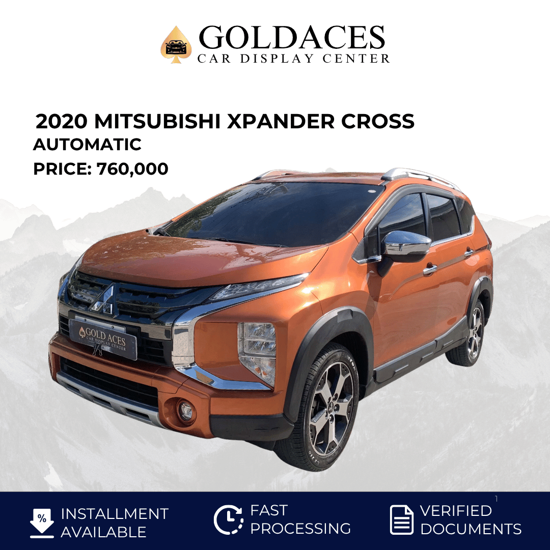 2020 MITSUBISHI XPANDER CROSS 1.5L AUTOMATIC TRANSMISSION Gold Aces Car Display Center