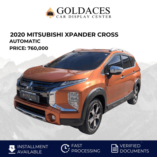 2020 MITSUBISHI XPANDER CROSS 1.5L AUTOMATIC TRANSMISSION Gold Aces Car Display Center