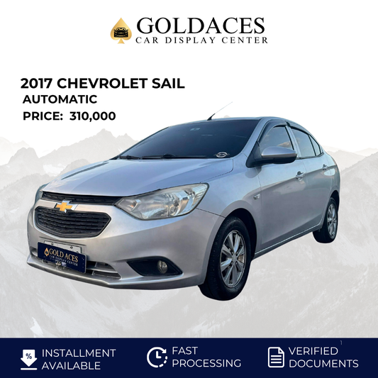 2017 CHEVROLET SAIL 1.3L AUTOMATIC TRANSMISSION Gold Aces Car Display Center