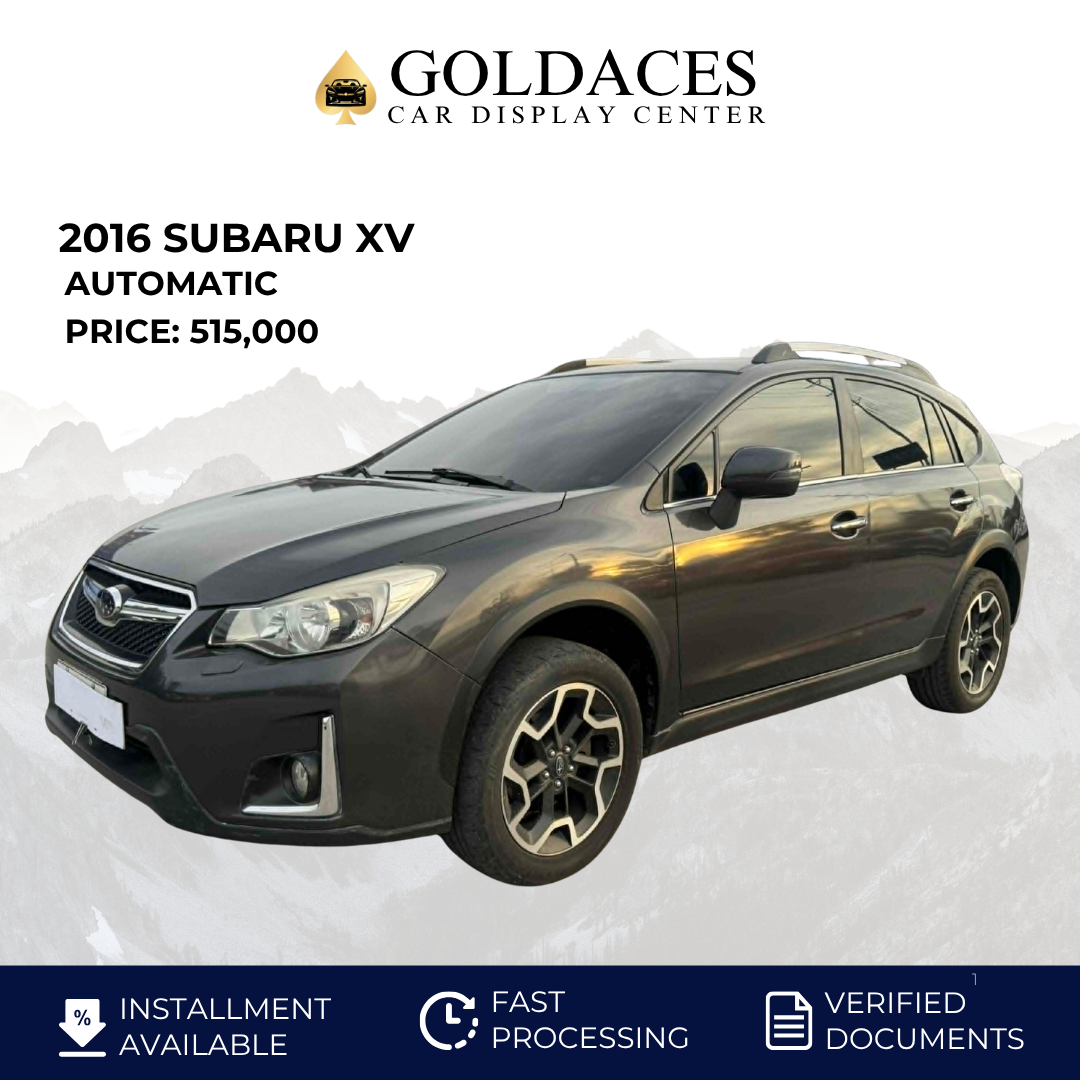 2016 SUBARU XV 2.0L AUTOMATIC TRANSMISSION SUBARU