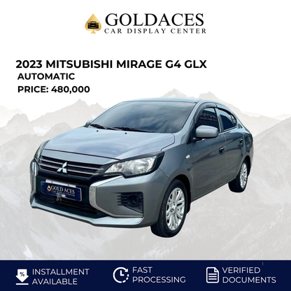 2023 MITSUBISHI MIRAGE G4 GLX 1.2L AUTOMATIC TRANSMISSION Gold Aces Car Display Center