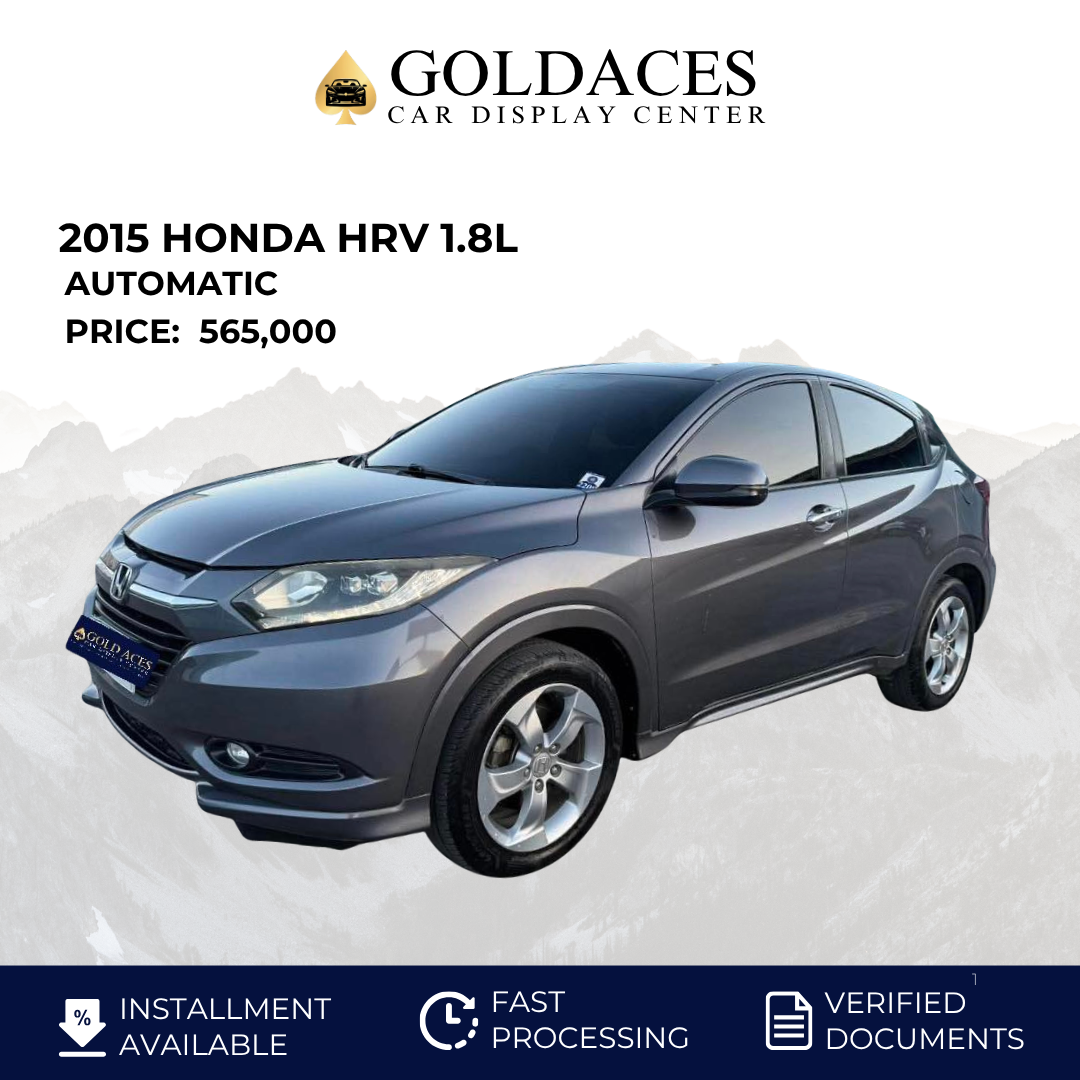 2015 HONDA HRV 1.8L  AUTOMATIC TRANSMISSION Gold Aces Car Display Center