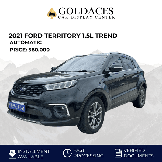 2021 FORD TERRITORY 1.5L TREND AUTOMATIC TRANSMISSION (44T KMS ONLY!) Gold Aces Car Display Center