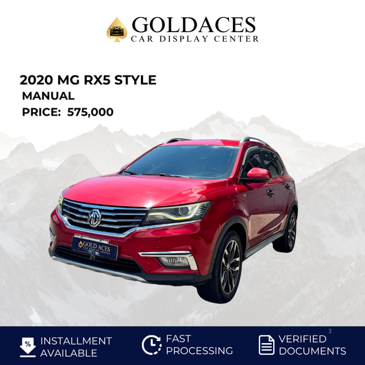 2020 MG RX5 STYLE 1.5L AUTOMATIC TRANSMISSION Gold Aces Car Display Center