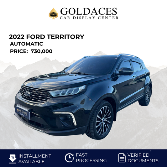 2022 FORD TERRITORY 1.5L TITANIUM AUTOMATIC TRANSMISSION (20T KMS ONLY!) Gold Aces Car Display Center