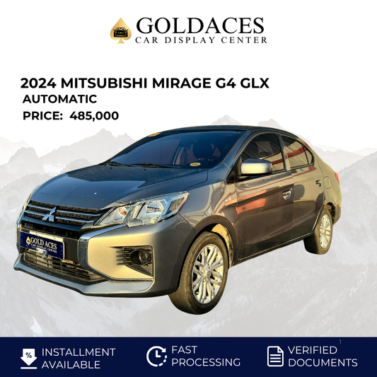2024 MITSUBISHI MIRAGE G4 GLX 1.2L MANUAL TRANSMISSION Gold Aces Car Display Center