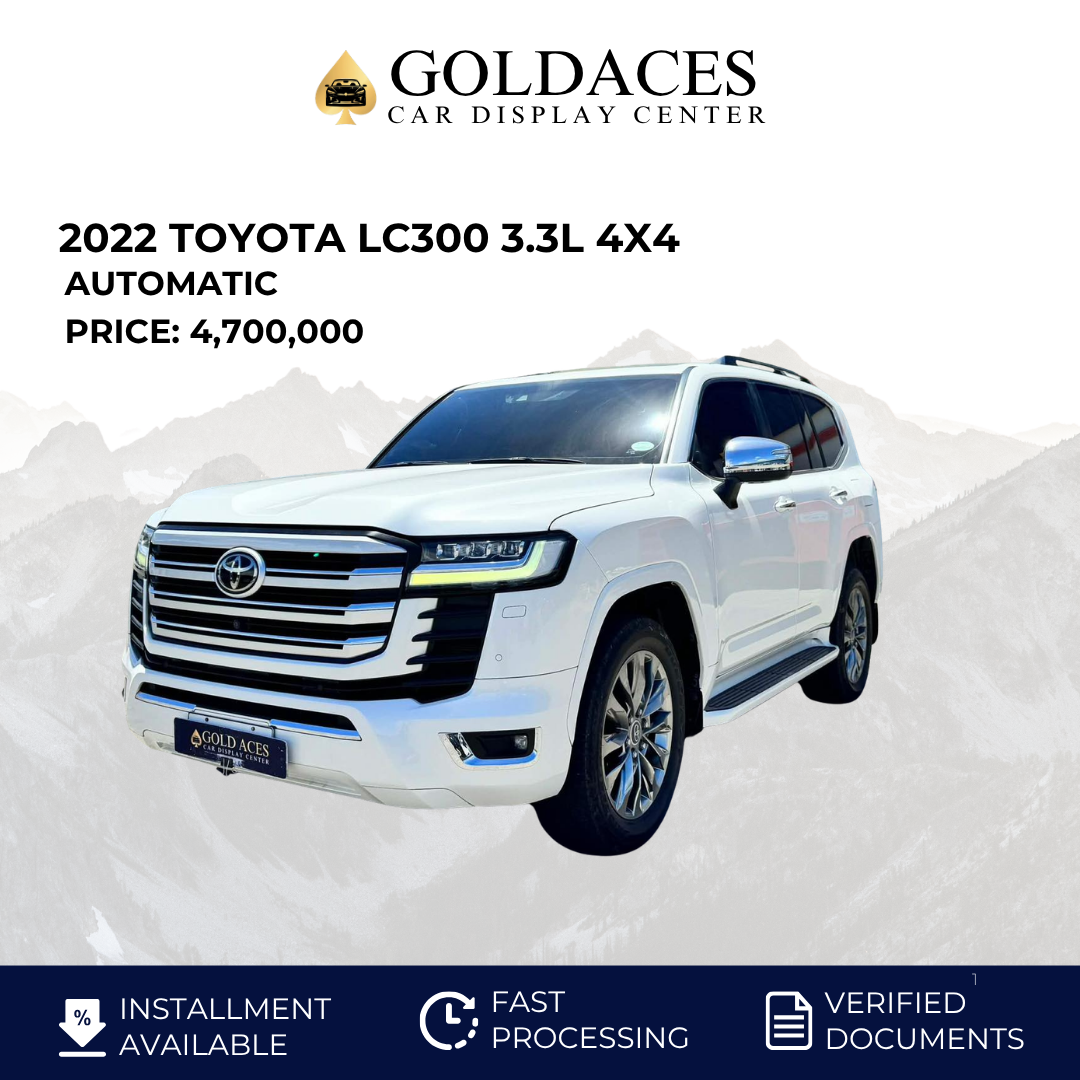 NEW ARRIVAL! 2022 TOYOTA LC300 3.3L 4X4 AUTOMATIC TRANSMISSION TOYOTA