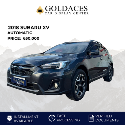 2018 SUBARU XV 2.0L AUTOMATIC TRANSMISSION Gold Aces Car Display Center