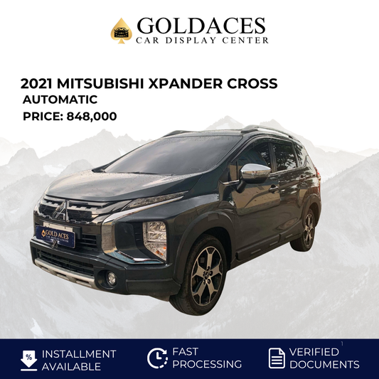 2021 MITSUBISHI XPANDER CROSS 1.5L AUTOMATIC TRANSMISSION Gold Aces Car Display Center