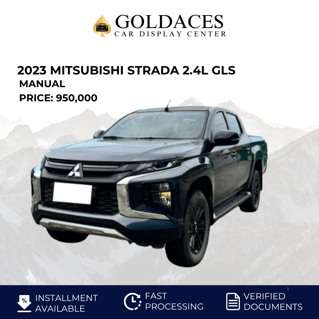 2023 MITSUBISHI STRADA 2.4L GLS 4X2 MANUAL TRANSMISSION MITSUBISHI