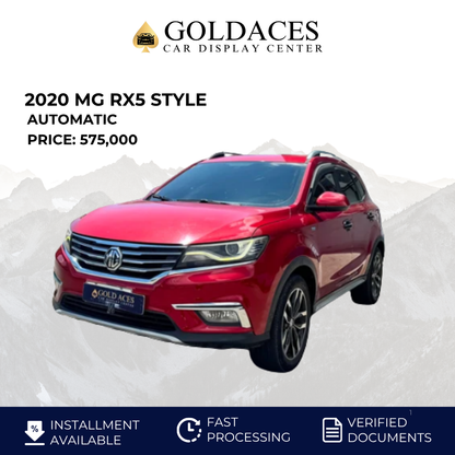 2020 MG RX5 STYLE 1.5L AUTOMATIC TRANSMISSION MG