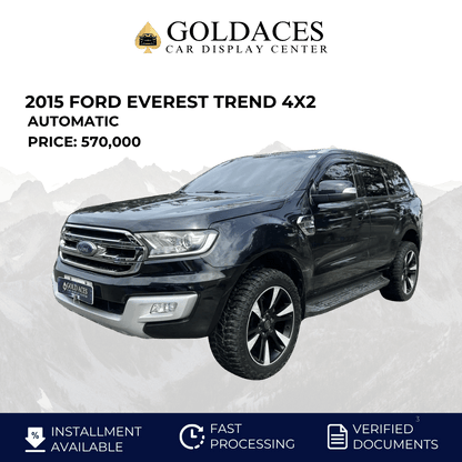 2015 FORD EVEREST TREND 4X2 2.2L DSL AUTOMATIC TRANSMISSION FORD