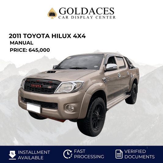 2011 TOYOTA HILUX 4X4 MANUAL TRANSMISSION TOYOTA