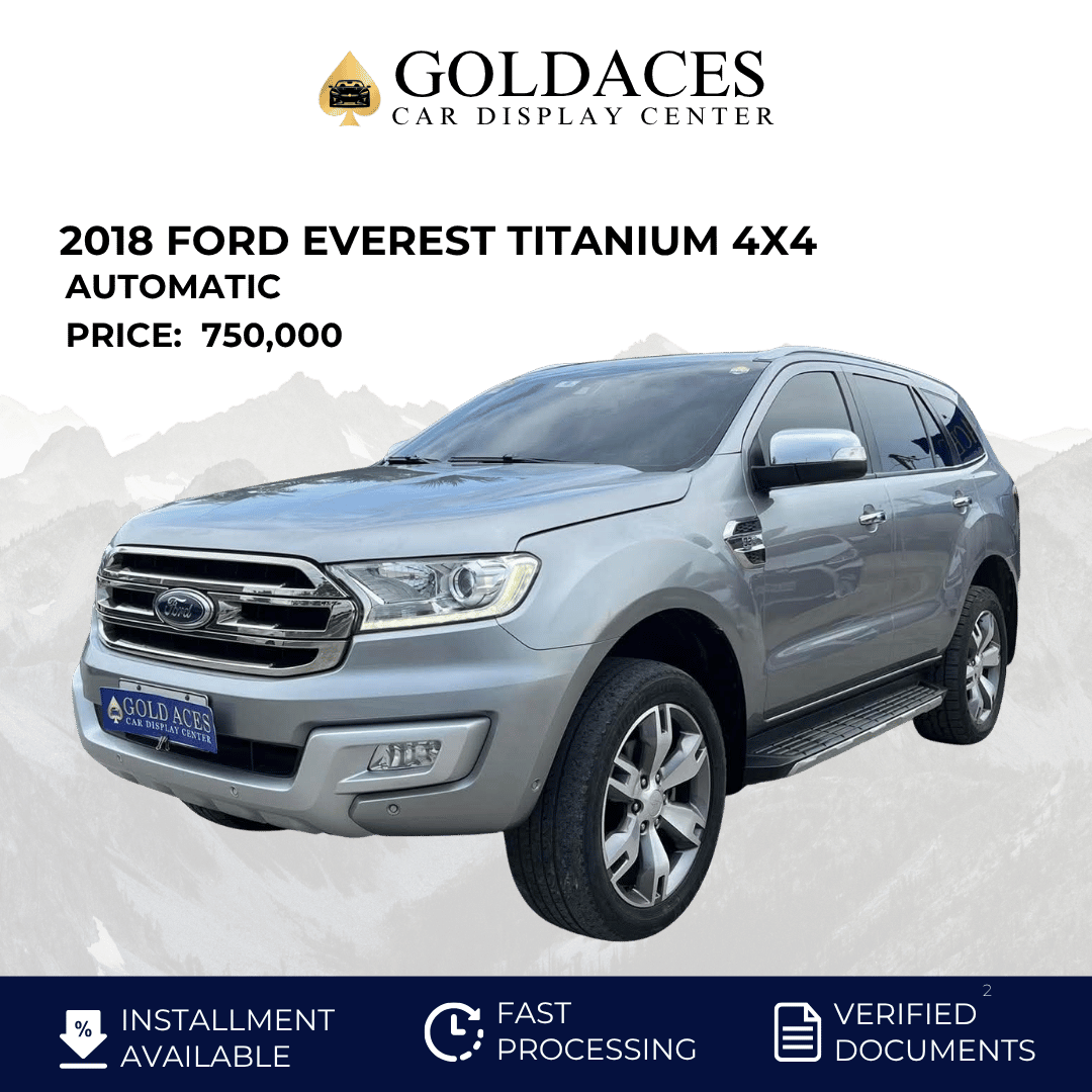 2018 FORD EVEREST TITANIUM 4X4 3.2L DSL AUTOMATIC TRANSMISSION FORD