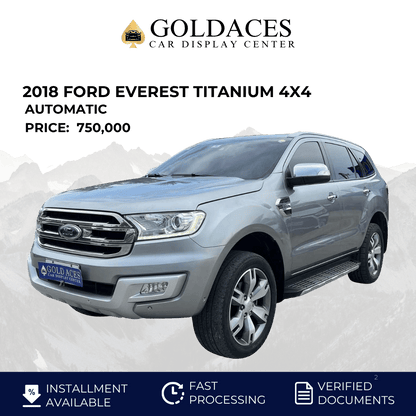 2018 FORD EVEREST TITANIUM 4X4 3.2L DSL AUTOMATIC TRANSMISSION FORD