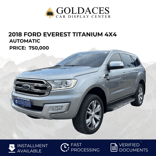 2018 FORD EVEREST TITANIUM 4X4 3.2L DSL AUTOMATIC TRANSMISSION FORD