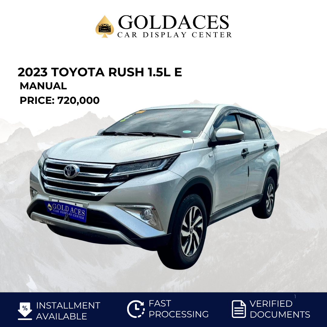 2023 TOYOTA RUSH 1.5L E MANUAL TRANSMISSION (15TKMS ONLY!) TOYOTA