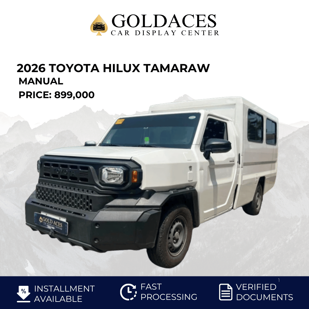 2026 TOYOTA HILUX TAMARAW 2.4 GL FX MANUAL TRANSMISSION TOYOTA