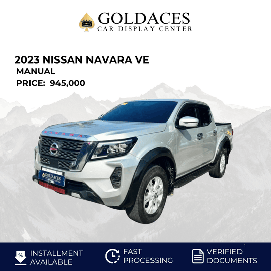 2023 NISSAN NAVARA 2.5L VE 4X2 MANUAL TRANSMISSION NISSAN