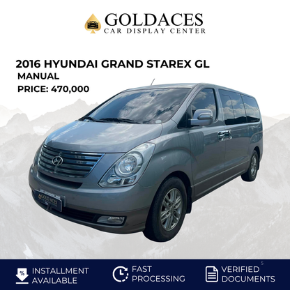2016 HYUNDAI GRAND STAREX GL 2.5L MANUAL TRANSMISSION HYUNDAI