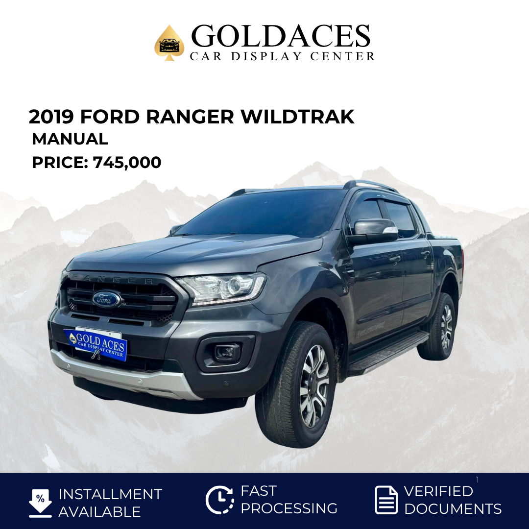 2019 FORD RANGER WILDTRAK 2.0L DSL MANUAL TRANSMISSION FORD