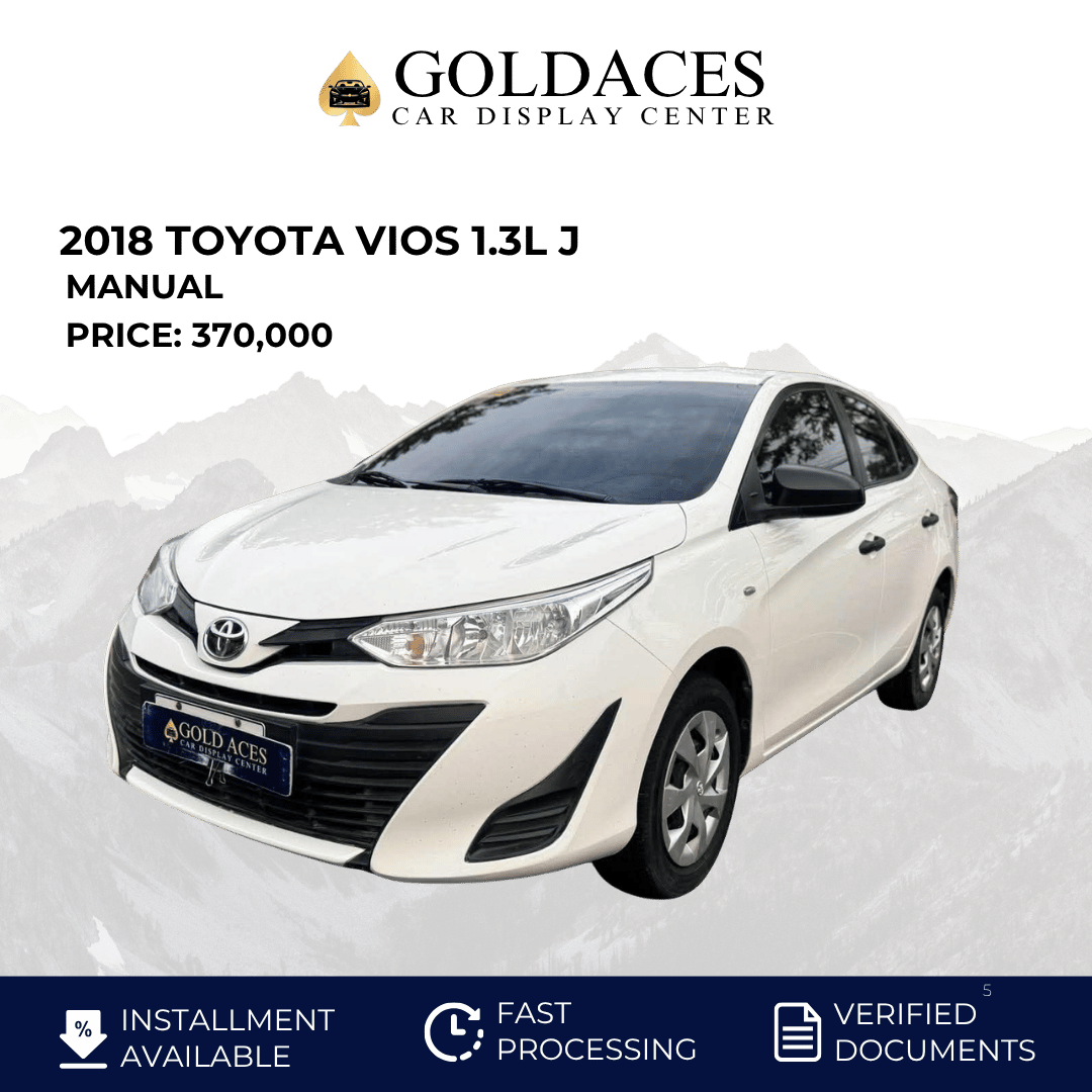 2018 TOYOTA VIOS 1.3L J MANUAL TRANSMISSION TOYOTA