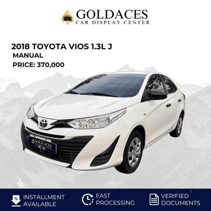 2018 TOYOTA VIOS 1.3L J MANUAL TRANSMISSION TOYOTA