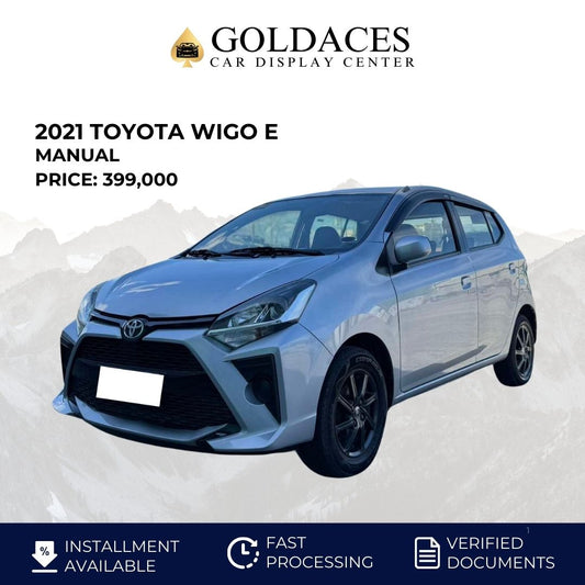 2021 TOYOTA WIGO E 1.0L MANUAL TRANSMISSION