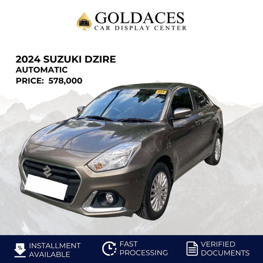 2024 SUZUKI DZIRE GLP 1.2L GAS AUTOMATIC TRANSMISSION