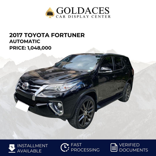 2017 TOYOTA FORTUNER 2.4L G 4X2 AUTOMATIC TRANSMISSION