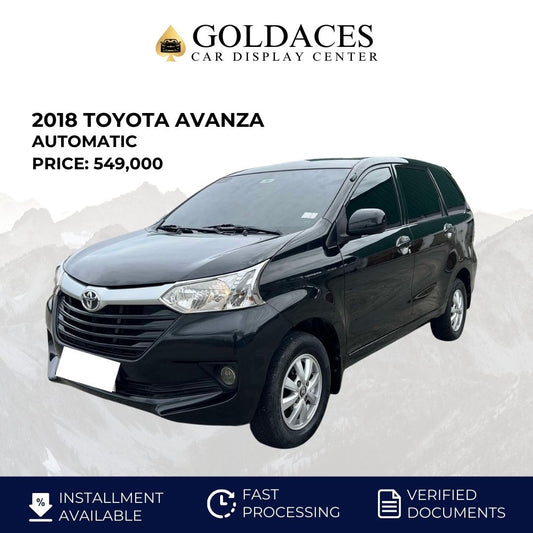 2018 TOYOTA AVANZA 1.3L E AUTOMATIC TRANSMISSION