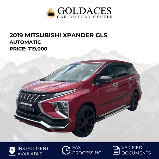 2019 MITSUBISHI XPANDER GLS 1.5L GAS AUTOMATIC TRANSMISSION (30TKM ONLY!!) Gold Aces Car Display Center