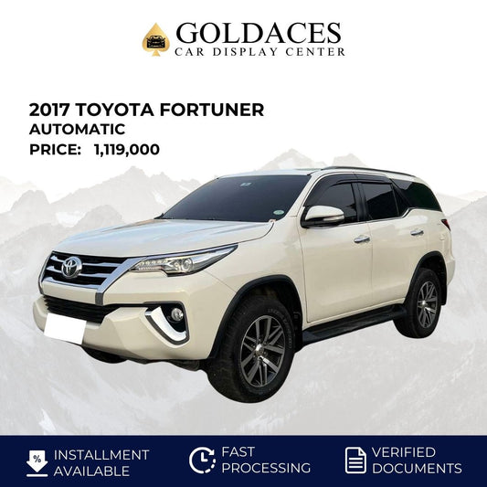 2017 TOYOTA FORTUNER 2.4L V 4X2 AUTOMATIC TRANSMISSION