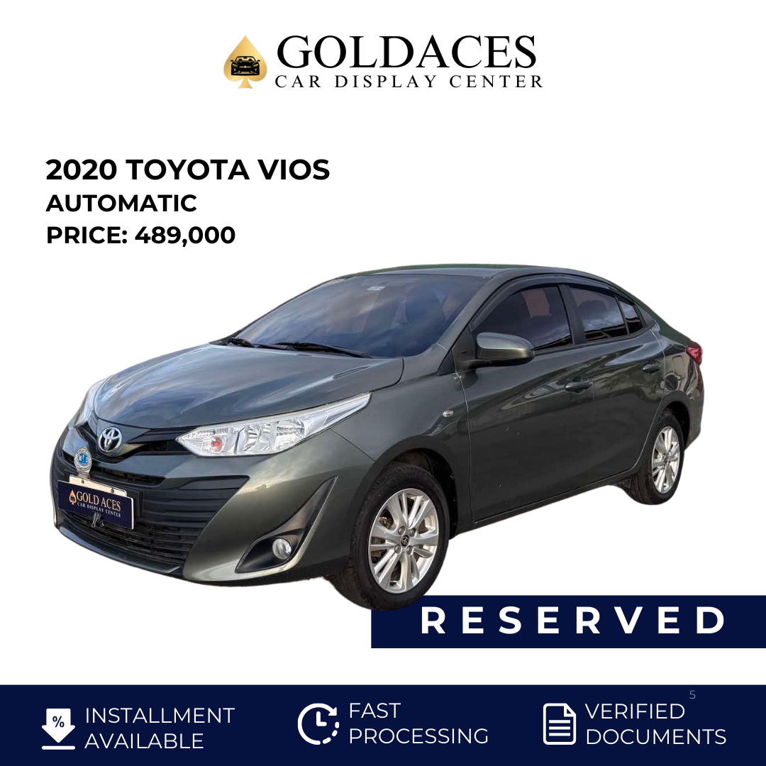 2020 TOYOTA VIOS 1.3L XLE CVT AUTOMATIC TRANSMISSION (33T KMS ONLY!) TOYOTA