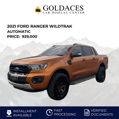 2021 FORD RANGER WILDTRAK 2.0L 4X2 DSL AUTOMATIC TRANSMISSION FORD