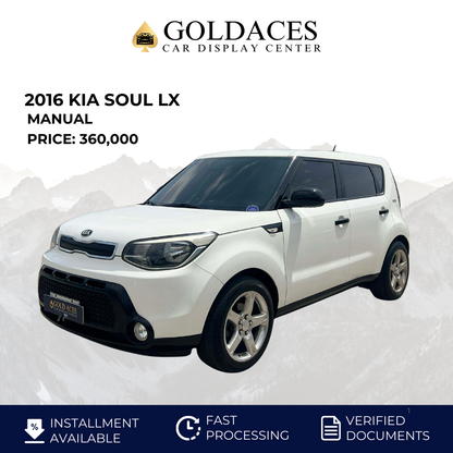 2016 KIA SOUL LX 1.6L DSL MANUAL TRANSMISSION Gold Aces Car Display Center