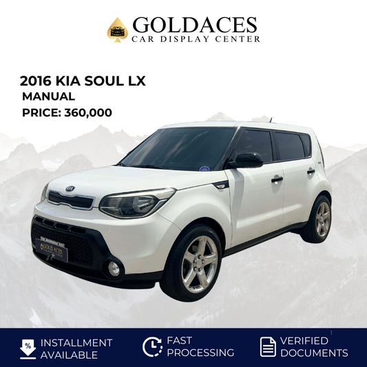 2016 KIA SOUL LX 1.6L DSL MANUAL TRANSMISSION Gold Aces Car Display Center