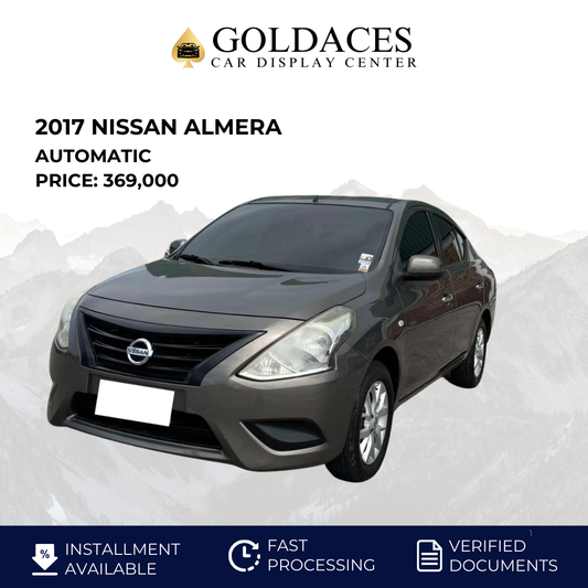 2017 NISSAN ALMERA 1.5L AUTOMATIC TRANSMISSION Gold Aces Car Display Center