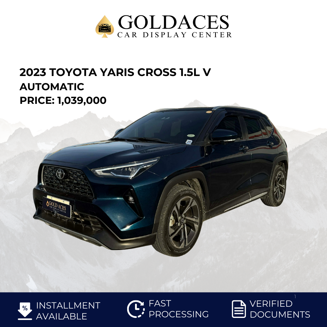 2023 TOYOTA YARIS CROSS 1.5L V AUTOMATIC TRANSMISSION Gold Aces Car Display Center