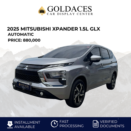 2025 MITSUBISHI XPANDER 1.5L GLX AUTOMATIC TRANSMISSION Gold Aces Car Display Center